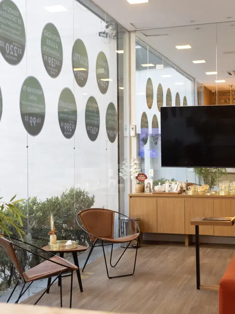 Área de convivência da RYO Spa